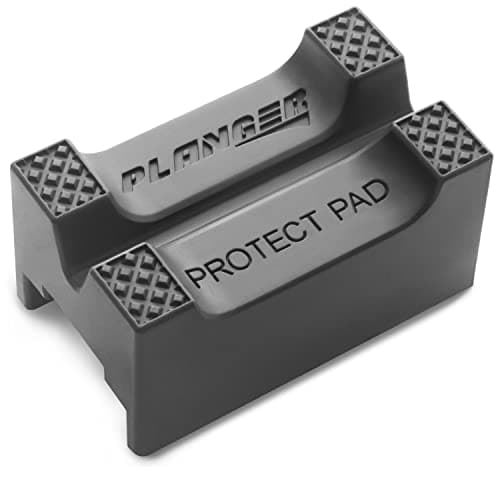 Image of PLANGER® - Protect Pad –Rubber Axle Stand Pad – Protect Your Car When Jacking It Up With a Jack Stand – Made From Highly Durable Rubber