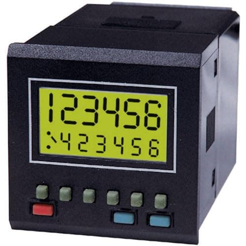 Image of TRUMETER 7932 preset counters and timer with prescaler Dimensions 45 x 45 mm