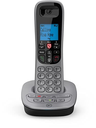 Image of BT 7660 Cordless Landline House Phone, Nuisance Call Blocker, Call Block Button, Answer Machine, Single Handset Pack
