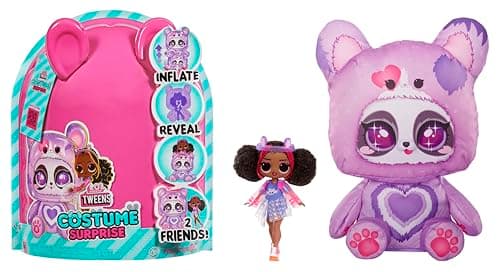 Image of L.O.L. Surprise! Tweens Costume Surprise Hoops Cutie Fashion Doll with Inflatable Purple Panda Pet Costume and Multiple Surprises Including Fabulous Fashions & Accessories – Great for Kids Ages 4+