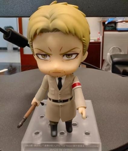 Image of TYdfhSHR Reiner Braun Nendoroid 1893 Shingeki No Kyojin The Final Season Action Figure Collection Model 10cm