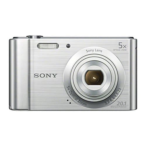 Image of Sony DSC-W800 Digital Compact Camera (20.1 MP, 5x Zoom, 2.7 LCD, 720p HD, 23 mm Sony G Lens) - Silver (Certified Refurbished)