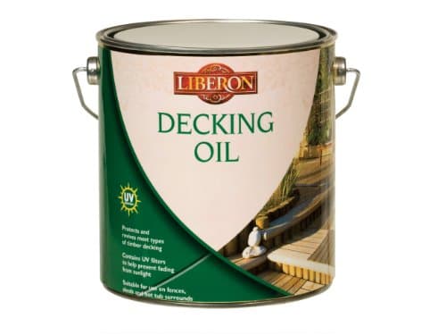 Image of Liberon Decking Oil 2.5 Litre - Clear