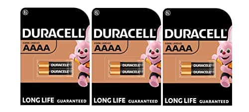 Image of 6x Duracell AAAA Alkaline (3 Blister Packs of 2 Batteries) 6 Batteries