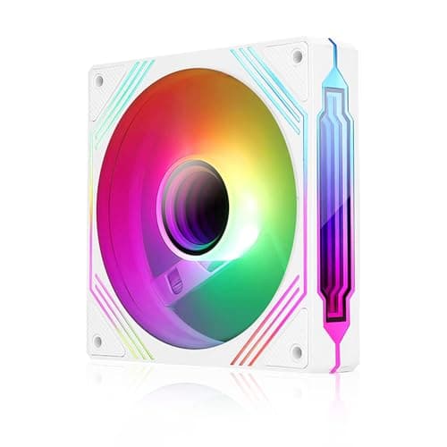Image of Jungle Leopard Prism14PRO 140 mm A-RGB PWM PC Fan (White, Reverse Flow)