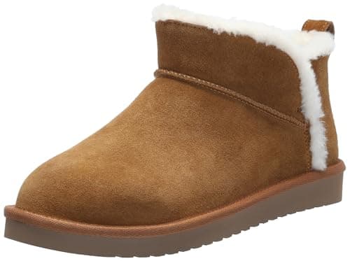 Image of Koolaburra by UGG Women's Koola Ultra Mini Ankle Boot, Chestnut, 4 UK