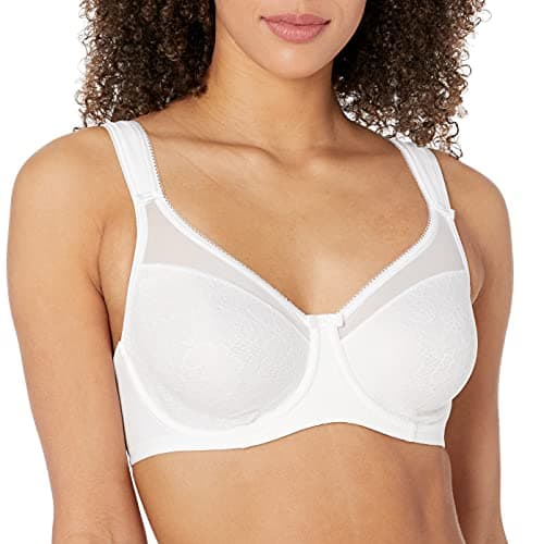 Image of Berlei Women's Beauty Minimiser Everyday Bra, White, 42DD UK
