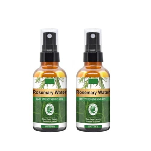 Image of Rosemary Rice Water Hair Spray, Hair & Skin Serum, Hair Serums for Nourishment Scalp & Stimulates Hair Growth, for Dry, Oily, Flaky, Thinning, Damaged Hair Types (2)