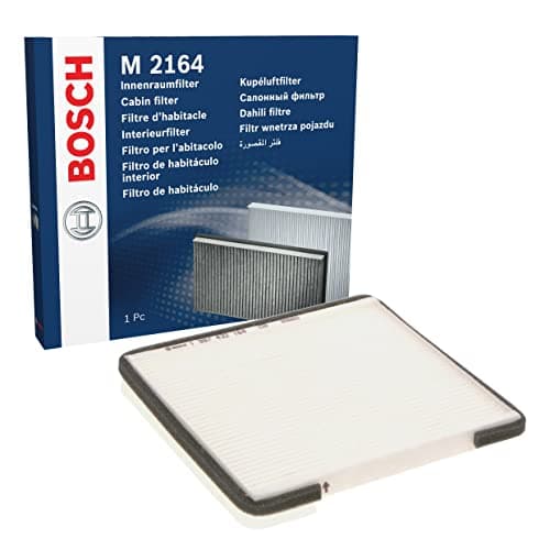Image of Bosch M2164 Standard Cabin Filter, Replacement Filter - Filters Pollen and Dust for Cleaner Air Inside the Vehicle