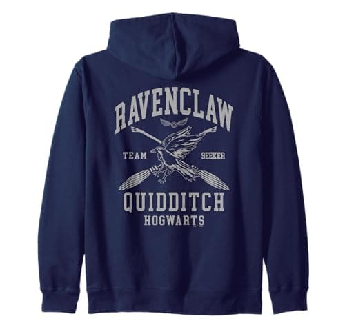 Image of Harry Potter Ravenclaw Quidditch Arch Zip Hoodie