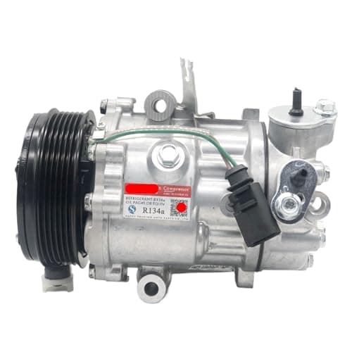 Image of AC Car Compressor ，Compatible for VW ，Compatible for Vento Polo Skoda Rapid 6RF820803A 1S0820803A 1S0820803B 1S0820803C 6RD820803D 6RD820803，Automatic air Conditioning Compressor