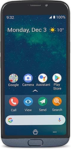 Image of Doro 8050 Unlocked 13MP Camera Smartphone for Seniors with 5.7" Display and GPS Localisation (Steel) [UK and Irish Version]