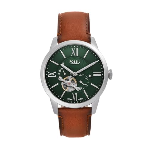 Image of Fossil Townsman Men's 39 MM Brown Stainless Steel Watch, ME3265