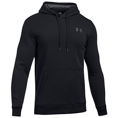 Image of Under Armour Mens Rival Fitted OTH Hoodie Black L