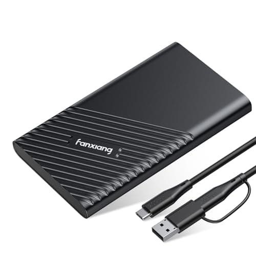 Image of fanxiang 500GB External SSD, Up to 2000MB/s, USB-C USB 3.2 Gen External Drive, Portable SSD 500GB for Laptop,PC Desktops,Xbox,Windows, Mac OS, Android -PS2000W