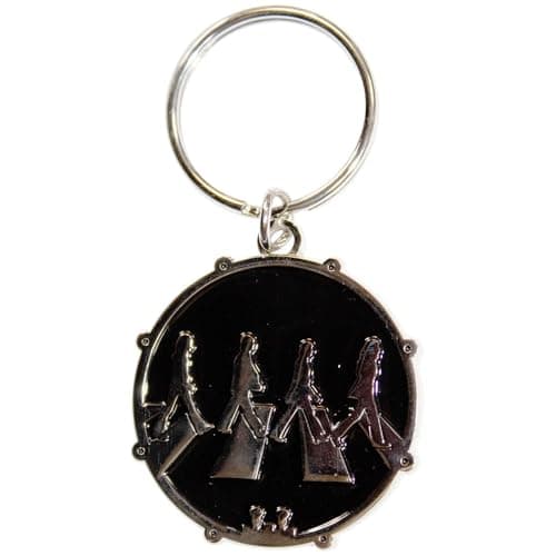 Image of The Beatles Generic Keyring Keyring Abbey Road Crossing Official Size One Size
