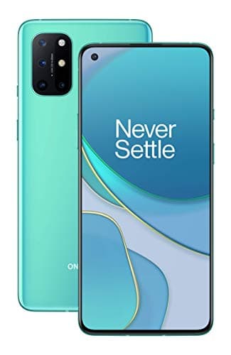 Image of OnePlus 8T 5G 12GB RAM 256GB Storage SIM-Free Smartphone with Quad Camera, 65W Warp Charge and Dual SIM - Aquamarine Green - 2 Year Warranty