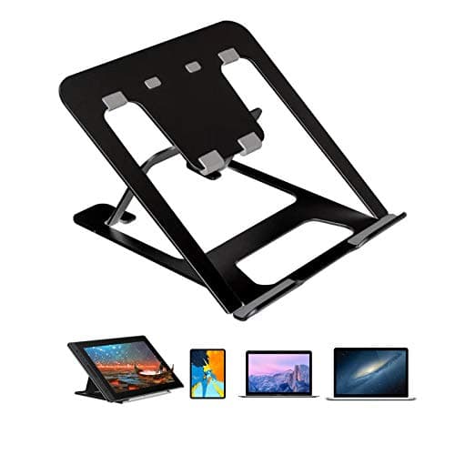 Image of Drawing Tablet Adjustable Holder Stand Drawing Pen Display Aluminum Ventilated Stand for Wacom One, Cintiq 13/16, XP-Pen Artist 12/13.3/15.6 and Huion Kamvas 12/13.3/15.6