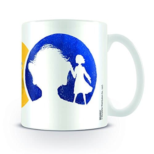 Image of The BFG Pyramid International (Sophie & BFG Circles) Official Boxed Ceramic Coffee/Tea Mug, Multi-Colour, 11 oz/315 ml