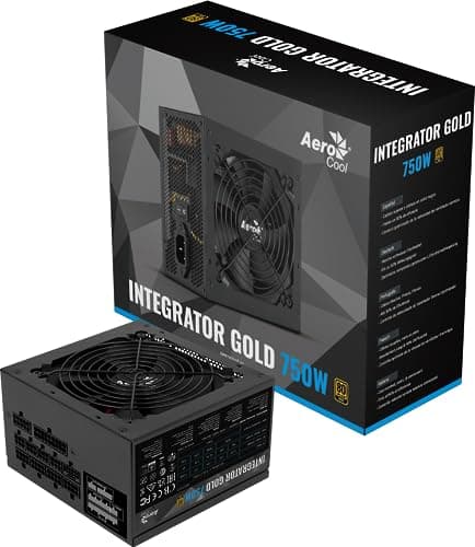 Image of AeroCool Integrator Gold 750W 80+ Gold Fully Modular ATX PSU