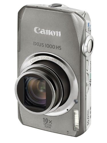 Image of Canon IXUS 1000 HS Digital Camera (High Sensitivity 10 Megapixel, 10x Zoom, 3.0 inch LCD Screen) - Silver (Renewed)