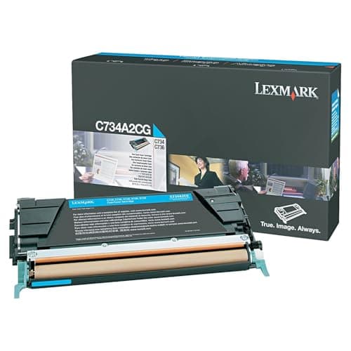 Image of Lexmark - Toner cartridge - 1 x cyan - 6000 pages - LCCP