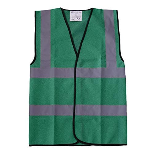 Image of Green Hi Vis Hi Viz Safety Vests Waistcoats, Work Wear & Events, Bulk Discounts, Brook Hi Vis.