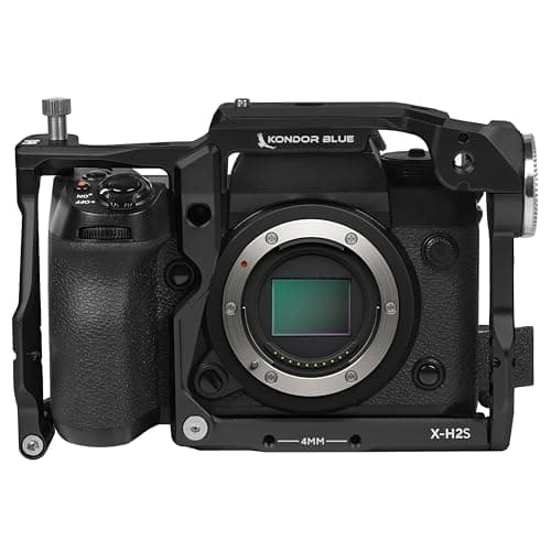 Image of KONDOR BLUE | Cage Only for Fujifilm X-H2S/ X-H2 Cage | Raven Black