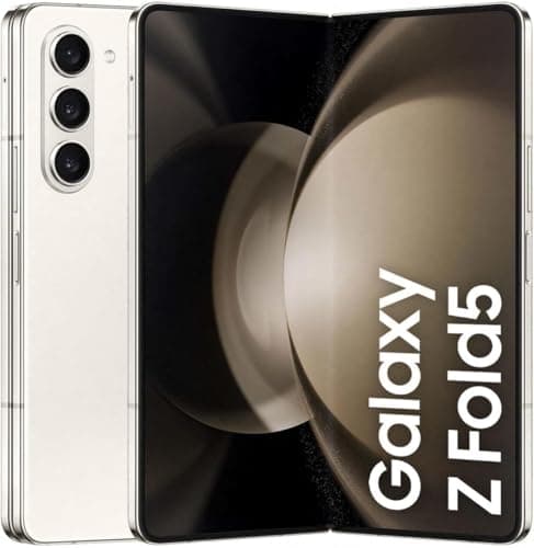 Image of Samsung Galaxy Z Fold5 5G Smartphone, 256GB, Cream (Renewed)