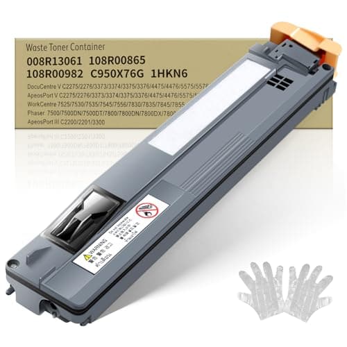Image of Tarashuu Waste Toner Container 008R13061 for Xerox Workcentre 7525-7556, 7830-7855, 7970, 7425-7435 Printers, AltaLink C8030-C8070, Compatible 108R00865, 108R00982, C950X76G