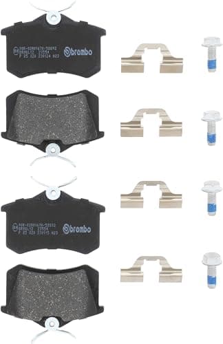 Image of Brembo P85020 Rear Disc Brake Pad - Set of 4