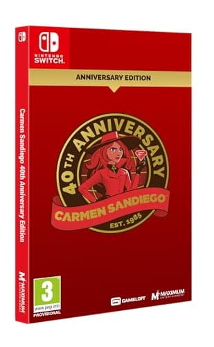 Image of Carmen Sandiego 40th Anniversary Edition (Nintendo Switch)