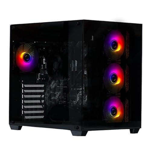 Image of Veno Scorp Gaming PC Desktop Computer: i7-3770 3.90Ghz - 16GB RAM - GTX 1650 4GB - 256GB SSD - 1TB HDD - 500W 80+ PSU - Nemesis RGB Gaming Case - WIFI - Windows 11