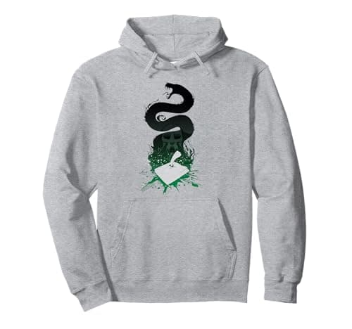 Image of Harry Potter Basilisk Fang in Tom Riddle's Diary Pullover Hoodie