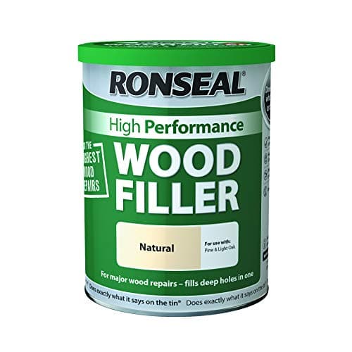 Image of Ronseal 32287 High Performance Wood Filler - Natural 1Kg