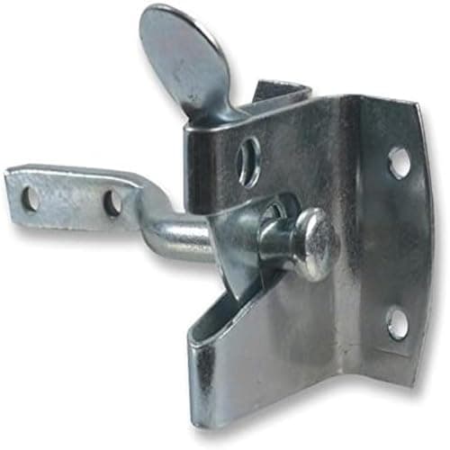 Image of Duratool D01274 Automatic Gate Latch, Zinc Plated