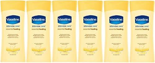 Image of x6 Vaseline Intensive Care Essential Healing Dry Skin Body Lotion 200ml