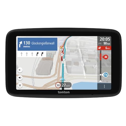 Image of TomTom Truck Sat Nav GO Professional 2nd generation (6" Capacitive Touchscreen with Europe Maps and Real-Time Traffic Information, Designed for Truck, Lorry, Coach, Bus and Large Vehicles)