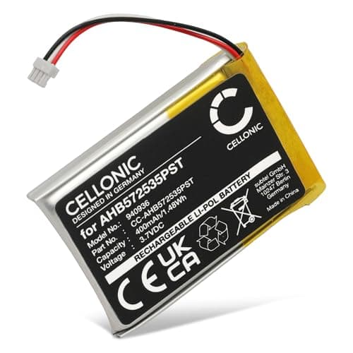 Image of CELLONIC 1x Battery for Headset/Headphone Compatible with Jabra Evolve 75, AHB572535PST - (400mAh, 3.7V)