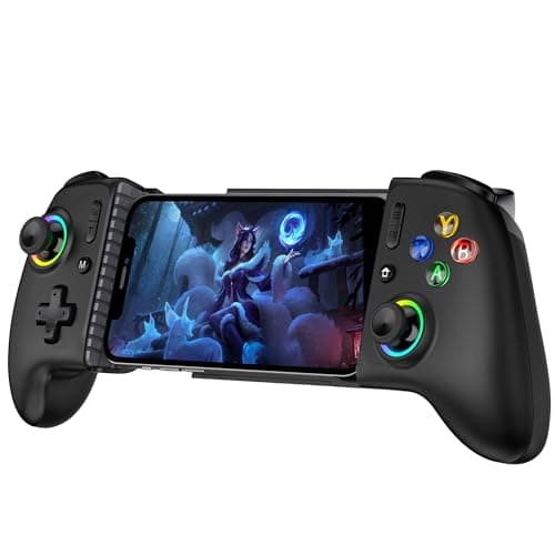 Image of Mobile Gaming Controller for Android/iOS,Wireless Phone Controller With Hall Effect Joystick-PS Remote Play/Xbox Cloud/GeForce Now/Steam Link/MFi Apple Arcade-Call of Duty,Roblox