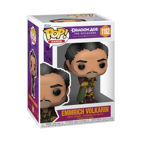 Image of Funko POP! Games: Dragon Age - Emmrich Volkarin - Collectable Vinyl Figure - Gift Idea - Official Merchandise - Toys For Kids & Adults - Model Figure for Collectors and Display