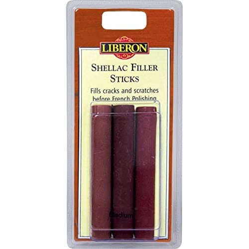Image of Liberon SFSM Medium Shellac Fill Stick (Pack of 3)