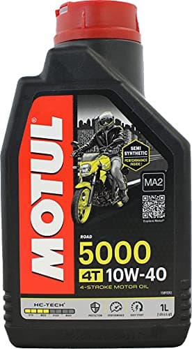 Image of Motul 5000 10W40 4 Stroke Motorcycle Oil 1L Semi Synth *