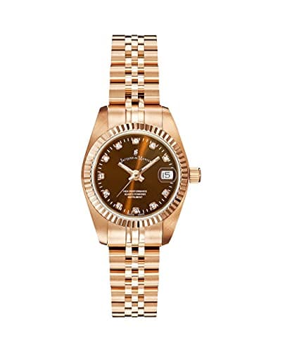Image of B Jacques DU MANOIR Women's Swiss Quartz Analog Watch with Stainless Steel Strap NRO.18