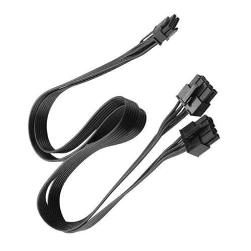 Image of Jazuaiao Reliability 60cm 12P+4P GPU Power Cable PCIe 5.0 Graphics Card Cables PVC Coated Wiring for Stability Graphics Card Cord
