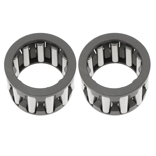 Image of Create idea 2Pcs 25x35x25mm Caged Needle Roller Bearing 25mm ID x 35mm OD x 25mm Width for Industrial and Automotive Applications
