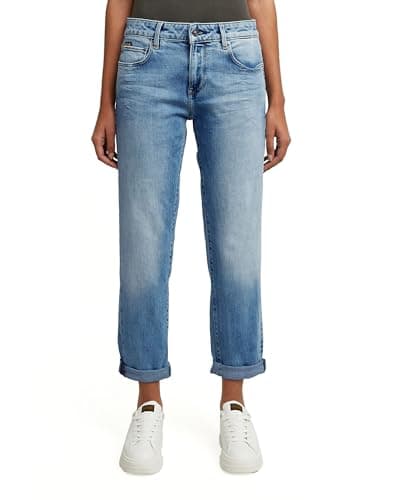 Image of G-STAR Women's Kate Boyfriend Jeans, Blue (lt indigo aged D15264-C052-8436), 30W / 32L