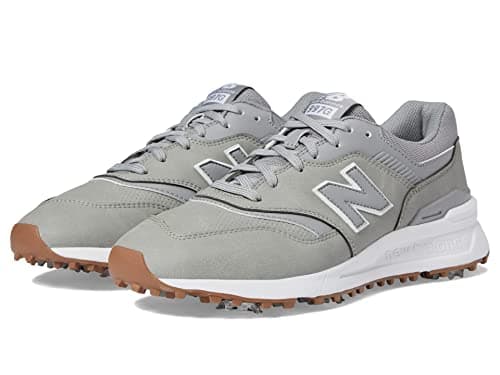 Image of New Balance Mens 997 Golf Golf Shoe, Grey, 10 X-Wide