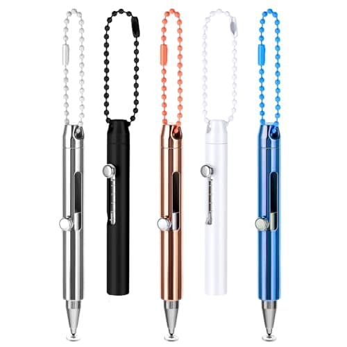 Image of Mabor 5Pcs Touch Screen Pen Mini Tablet Stylus Pens with Keychain Portable Precision Capacitive Stylus Pen for Android Mobile Phones Laptop Accessories Touchscreen