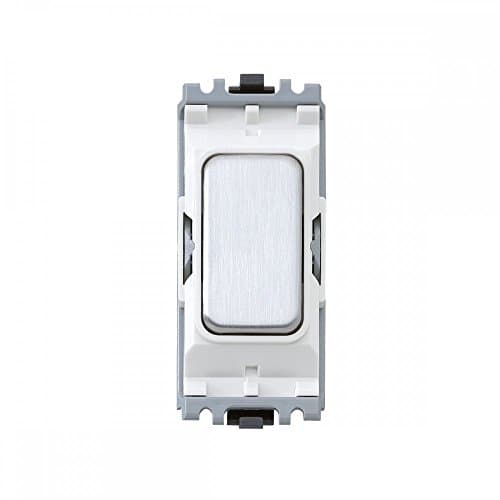 Image of MK Electric Grid Plus 1 Module White Blank Insert
